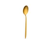 image of Orca Matt Gold Dessert Spoon 